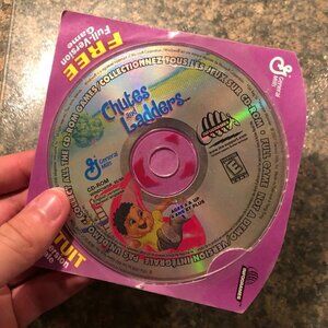Vintage 2001 Chutes and Ladders CD ROM game